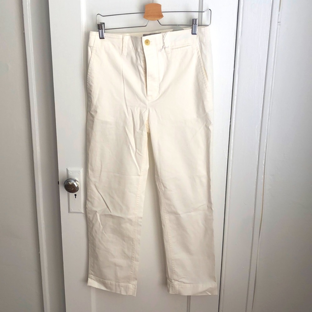 Everlane high waisted chino pants